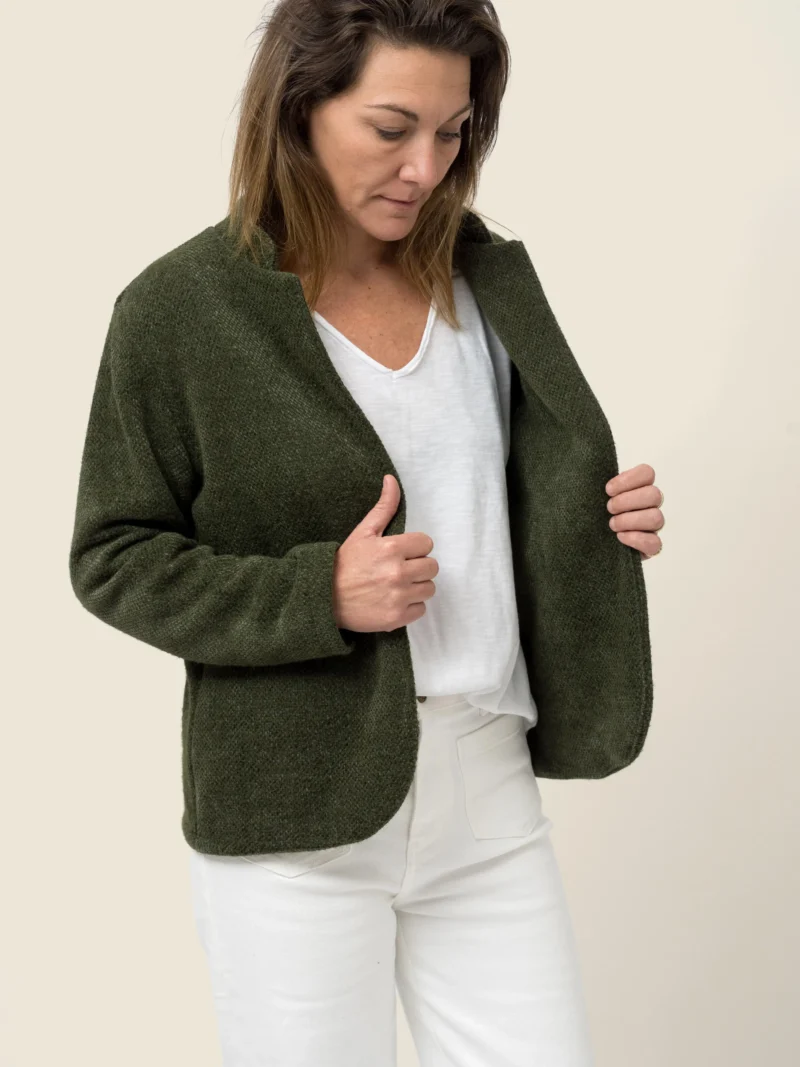 Veste Courte Kaki
